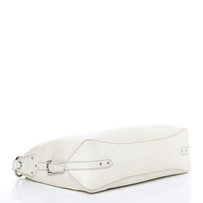 Prada Vitello Daino Hobo Bianco 4 of 16