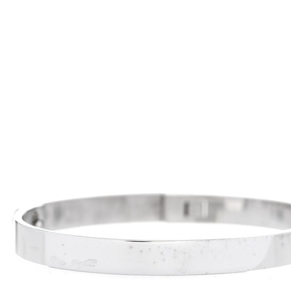 Hermes 18K White Gold Diamond PM Collier De Chien Bracelet SH 5 of 6