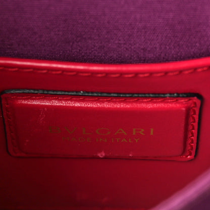 Bulgari Calfskin Serpenti Forever Top Handle Pink 7 of 11