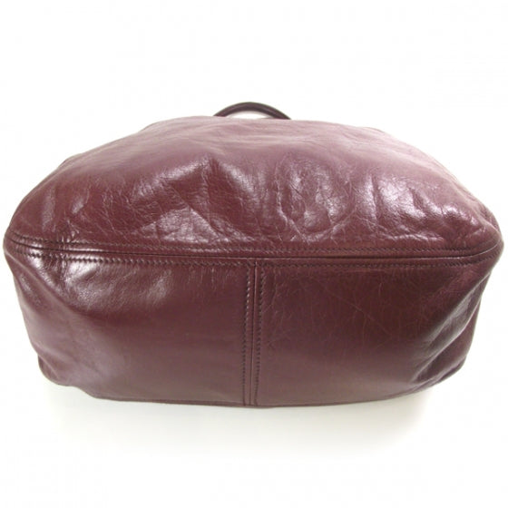 Vitello Leather Large Hobo Sandalo