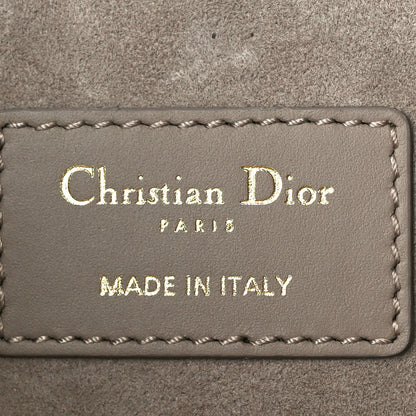 Christian Dior Calfskin CD Embossed Medium C'est Dior Bag Powder Beige 6 of 9