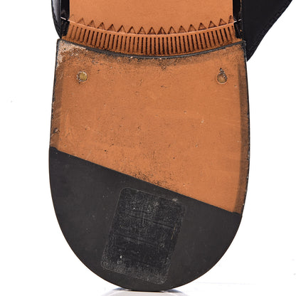 Gucci Calfskin Womens Princetown Slippers 39 Black 10 of 13