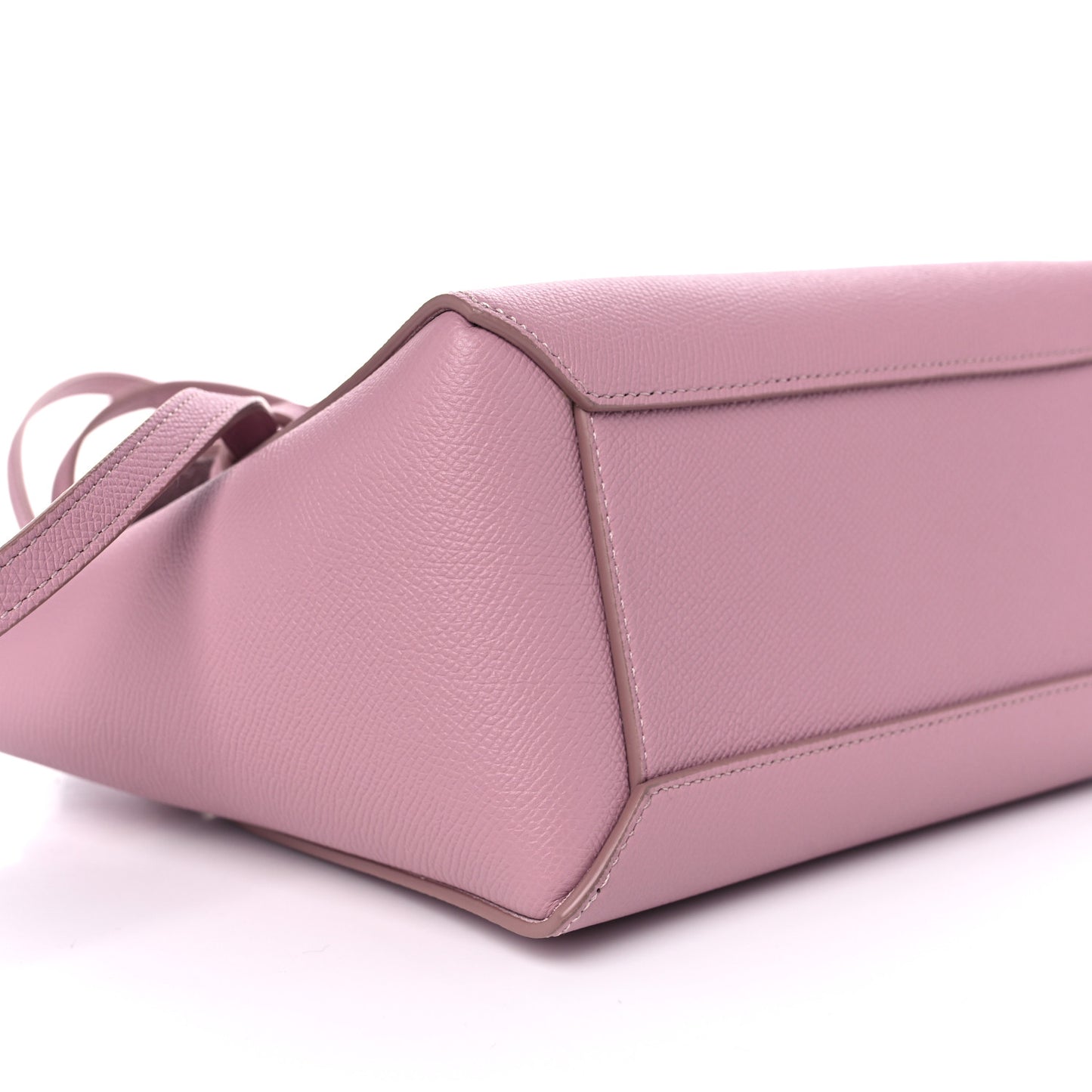 Grained Calfskin Nano Belt Bag Antique Rose