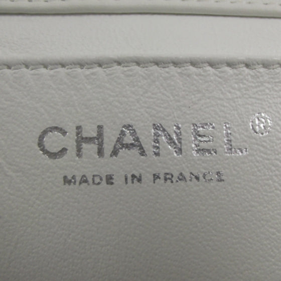 Lambskin Sensual Medium Flap White