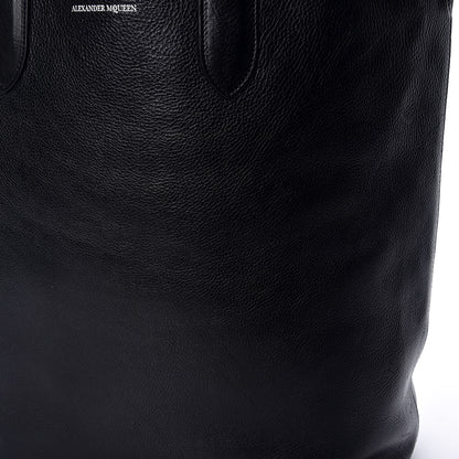 Alexander McQueen Calfskin Studded Tote Black 9 of 10