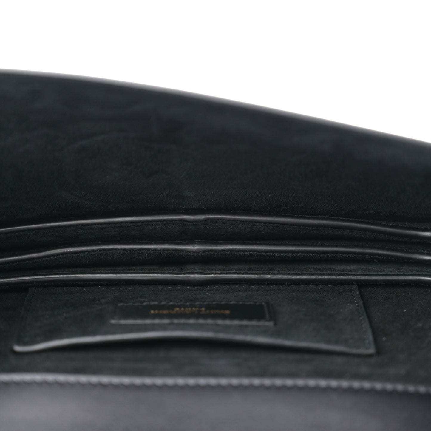 Calfskin Monogram Small Dylan Shoulder Bag Black