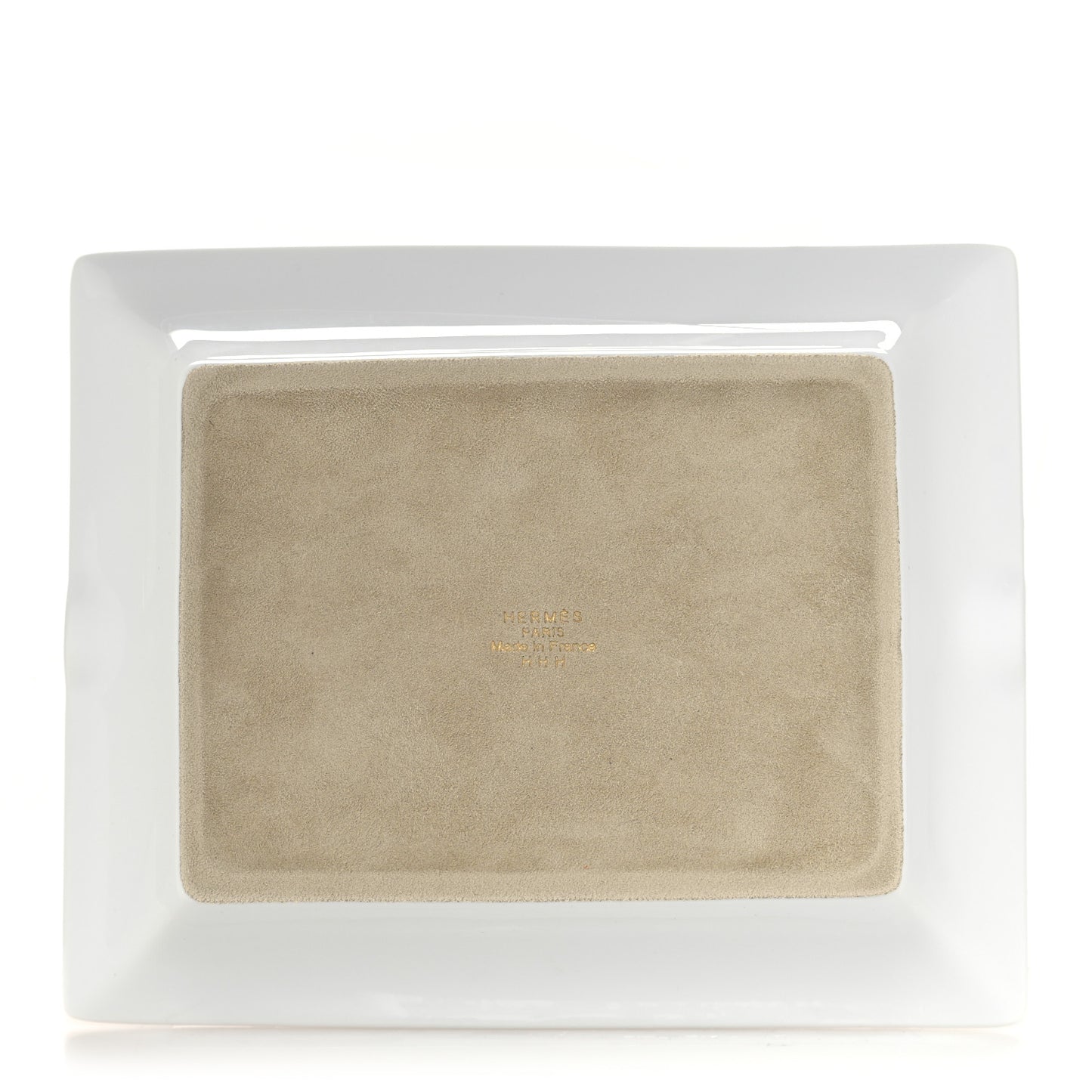 Porcelain Chassee En Inde Ashtray