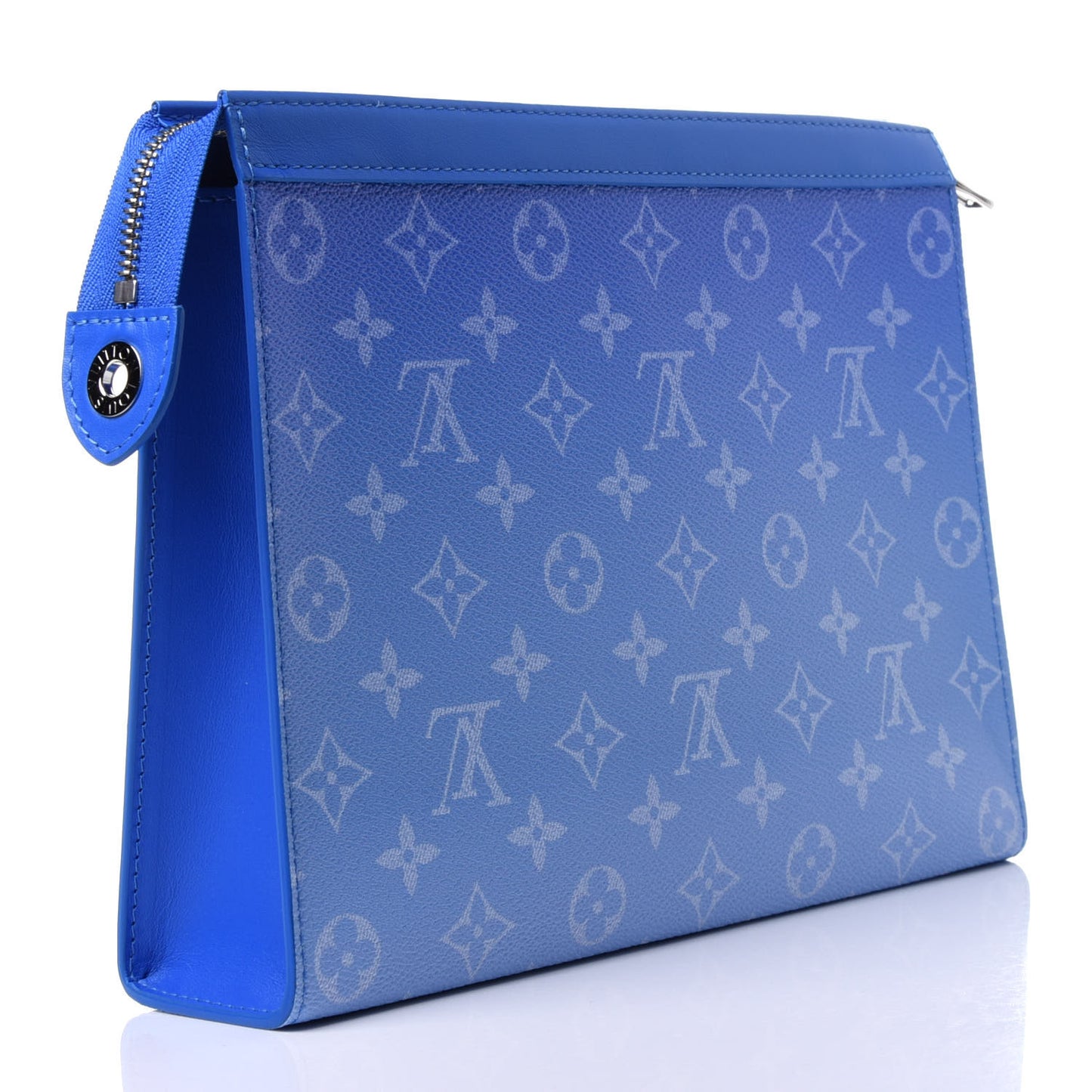 Monogram Clouds Pochette Voyage MM A4 Blue