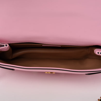 Gucci Nappa Pearl Studded Mini Queen Margaret Broadway Shoulder Bag Sugar Pink 9 of 11