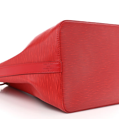 Louis Vuitton Epi Petit Noe Castillan Red 8 of 10