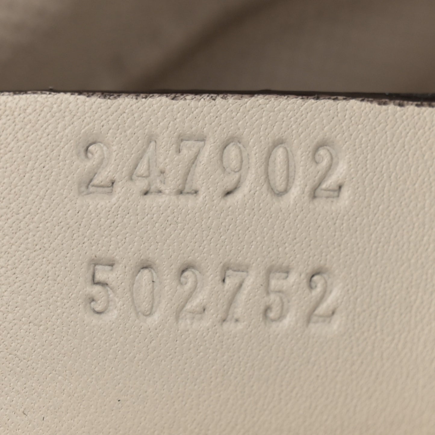 Guccissima Medium Sukey Tote White