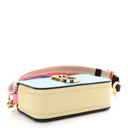 Marc Jacobs Saffiano Large The Sure Shot Camera Bag Blue Multicolor 4 of 10