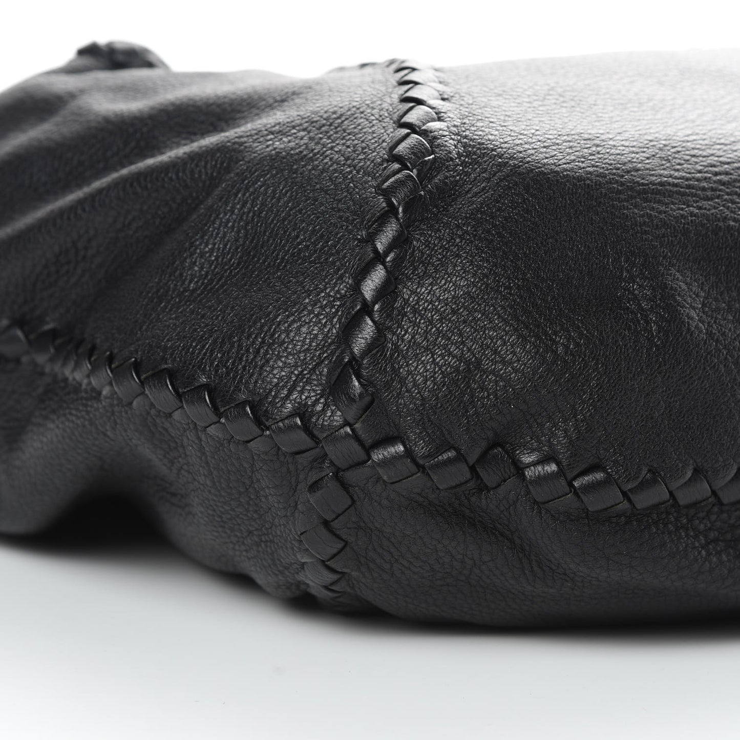 Cervo Deerskin Large Hobo Black