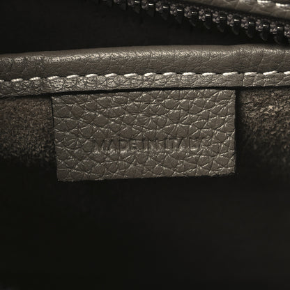 Celine Drummed Calfskin Nano Luggage Souris 7 of 11