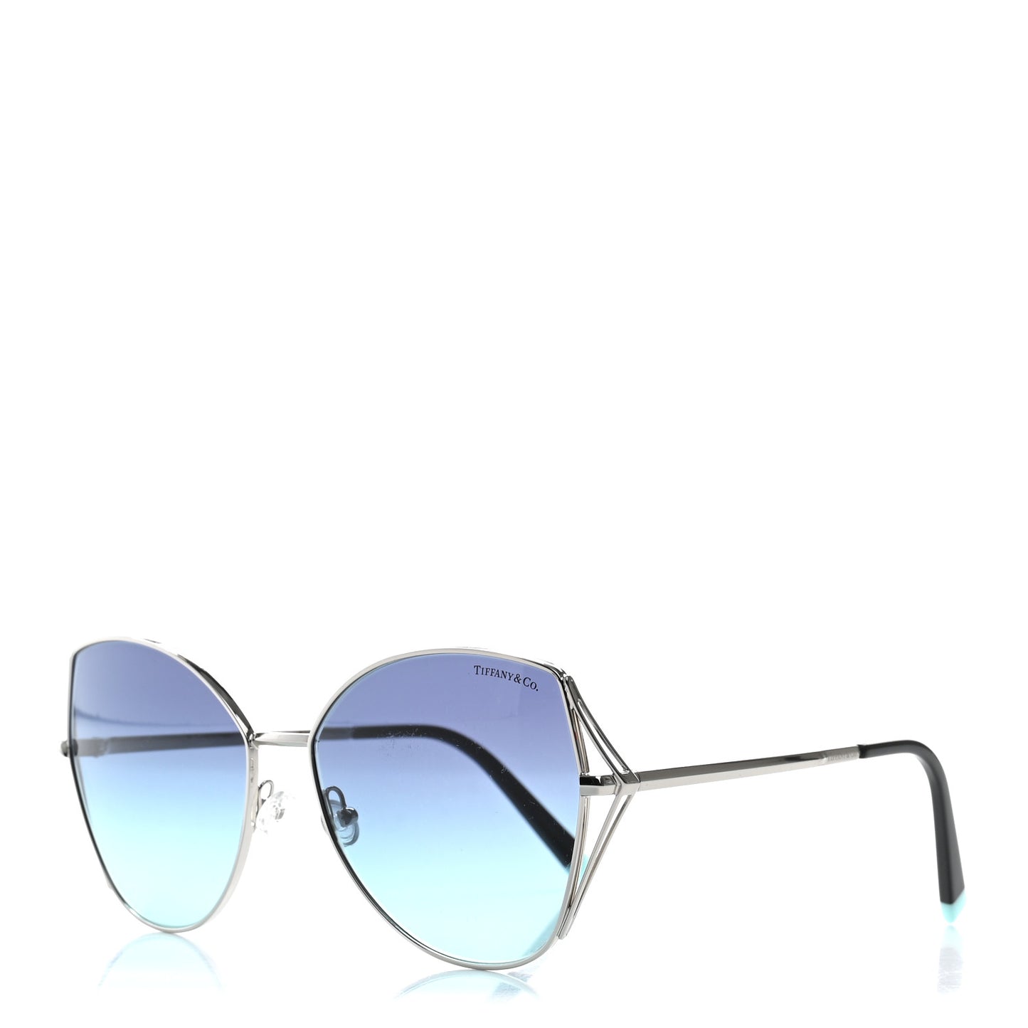 Metal Butterfly Sunglasses TF 3072 Silver