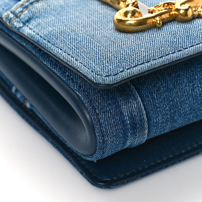 Dolce & Gabbana Denim DG Girls Shoulder Bag Blue 7 of 10