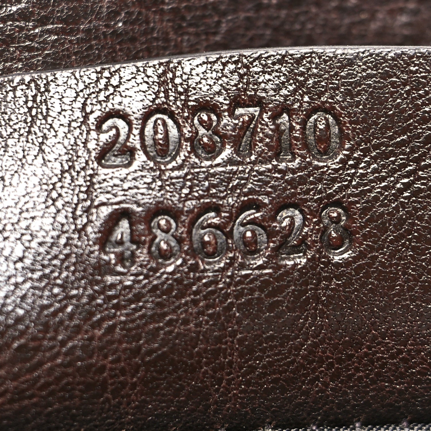 Gucci Crystal Monogram Babouska Clutch Dark Brown 8 of 13