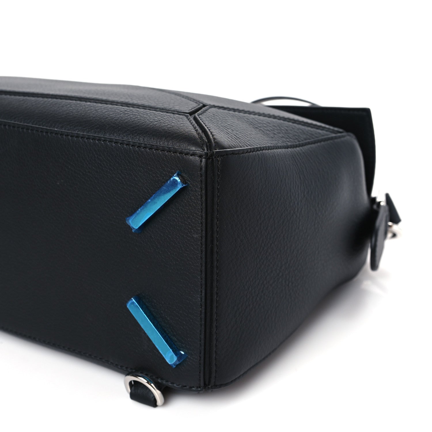 Loewe Calfskin Medium Puzzle Bag Black 8 of 8