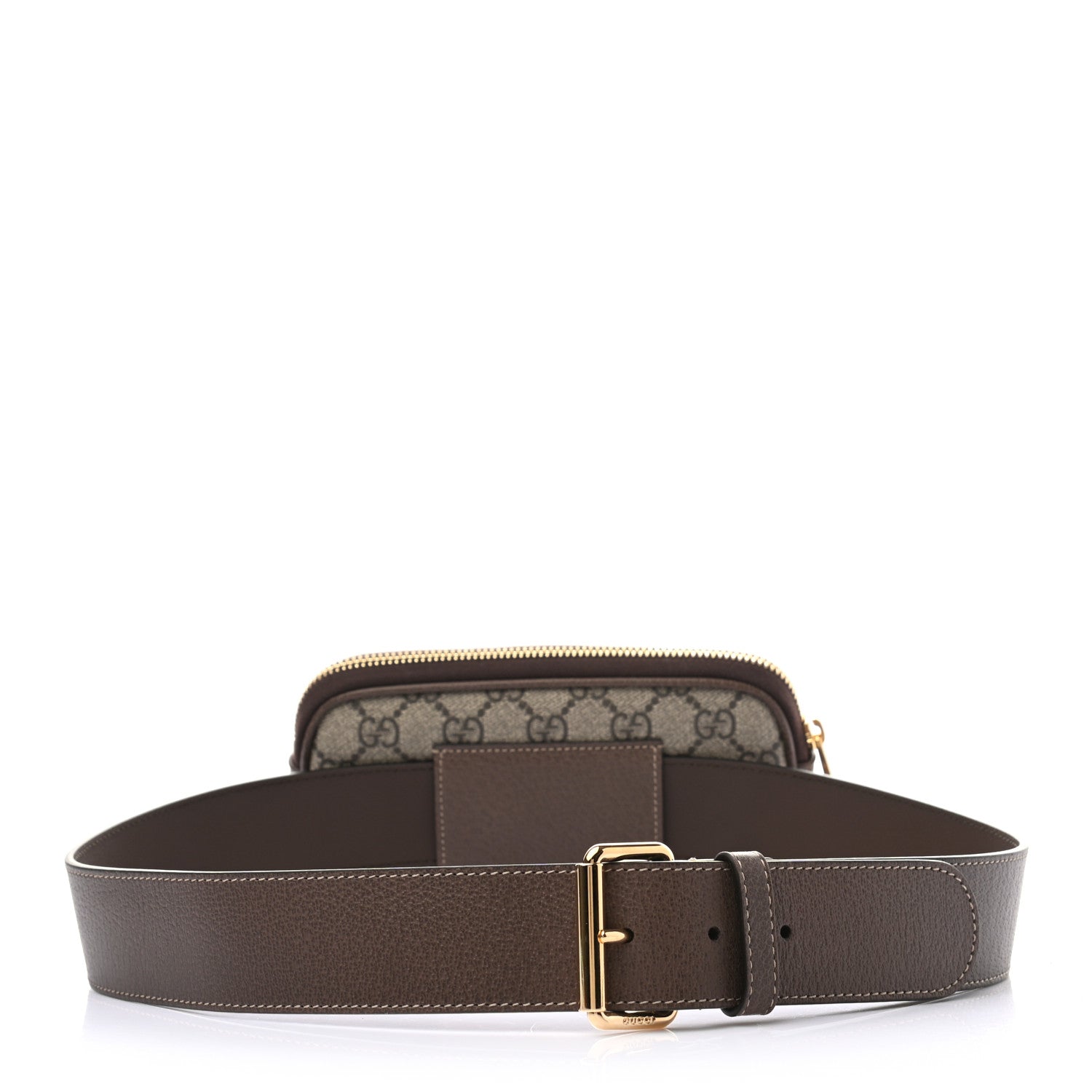 Gucci GG Supreme Monogram Ophidia Belted iPhone Case 85 34 Dark Brown 3 of 8