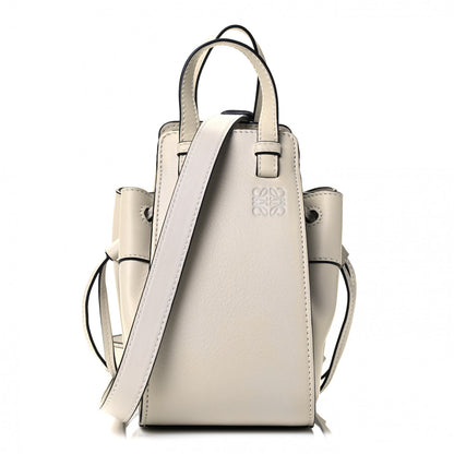 Loewe Grained Calfskin Mini Hammock Shoulder Bag Soft White 1 of 4