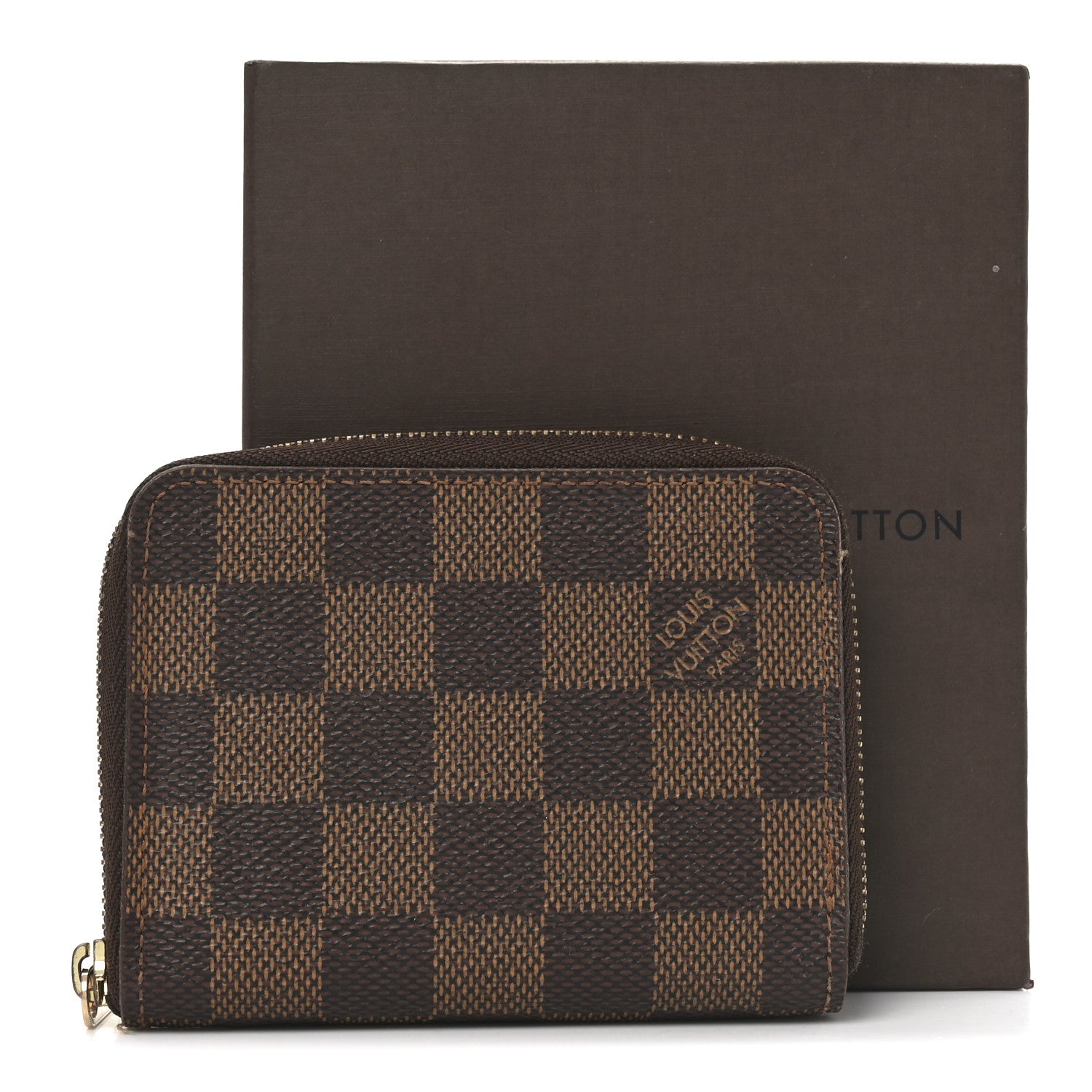 Louis Vuitton Damier Ebene Zippy Coin Purse 7 of 7