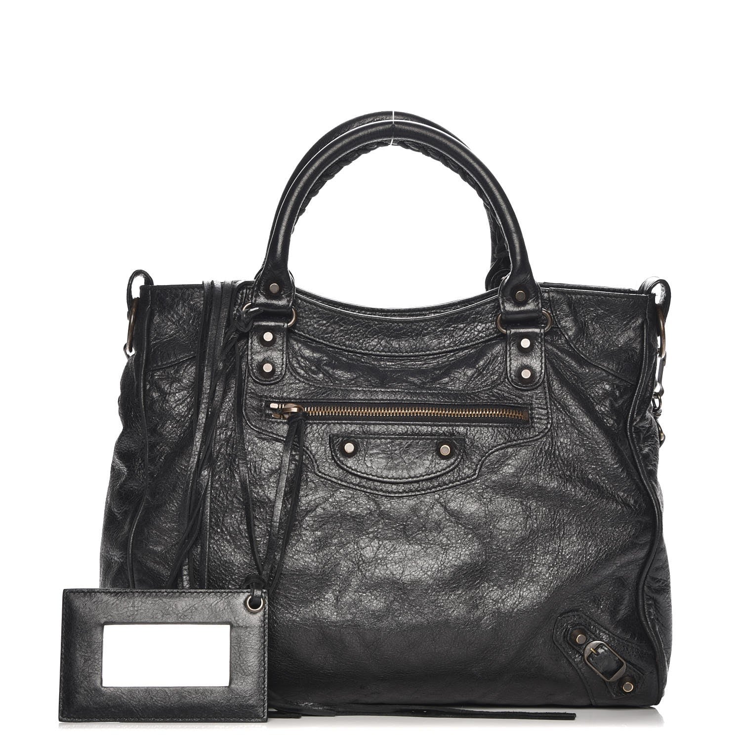 Balenciaga Agneau Classic Hardware Velo Black 1 of 8