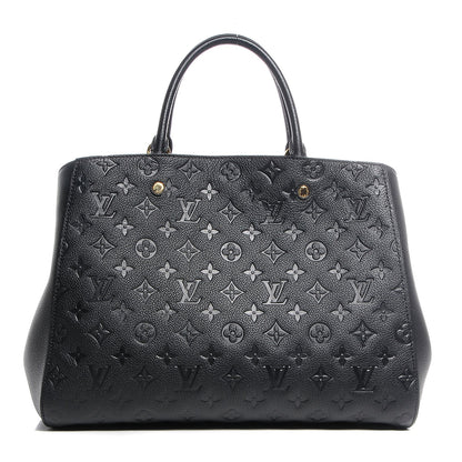 Louis Vuitton Empreinte Montaigne GM Black 1 of 7