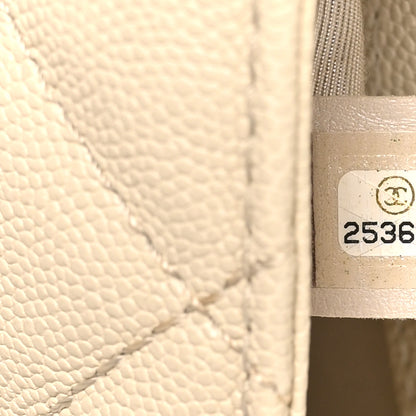 Chanel Caviar Quilted Medium Urban Companion Flap Ivory 7 of 10