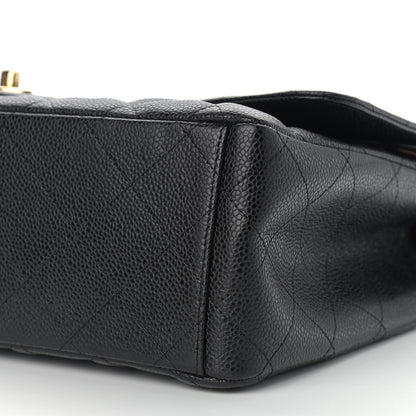 Chanel Caviar Quilted Maxi Double Flap Black 10 of 13