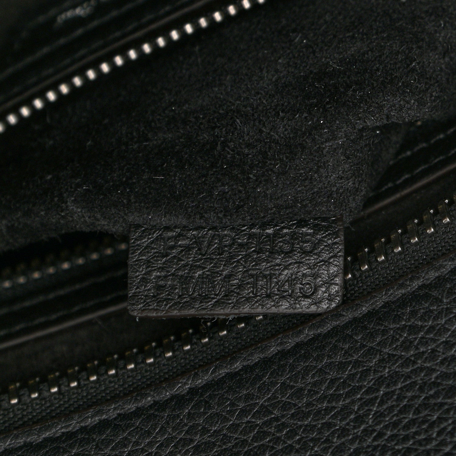 Celine Drummed Calfskin Mini Luggage Black 7 of 10