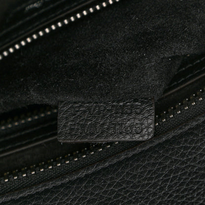 Celine Drummed Calfskin Mini Luggage Black 7 of 10