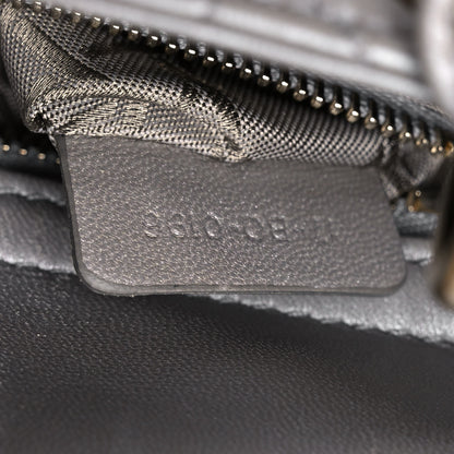 Christian Dior Metallic Lambskin Cannage Mini Lady Dior Grey 7 of 20