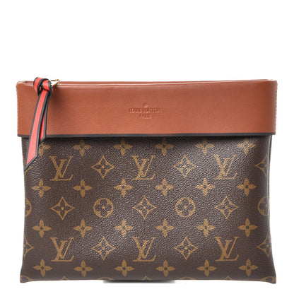 Louis Vuitton Monogram Tuileries Pochette Caramel 1 of 7