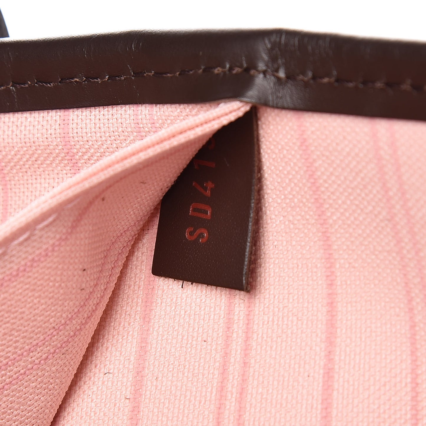 Damier Ebene Neo Neverfull MM Rose Ballerine
