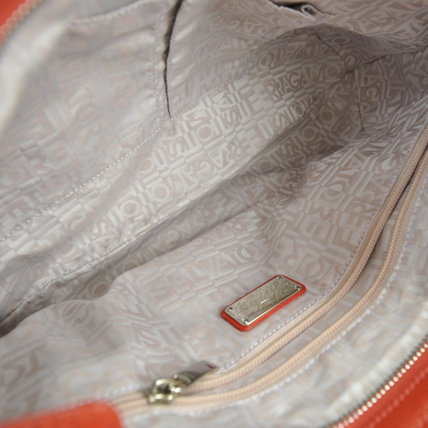 SALVATOREFERRAGAMOLeatherMarisaOrange