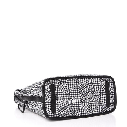 MCM Visetos Medium Liz Reversible Shopper Tote Black 8 of 14