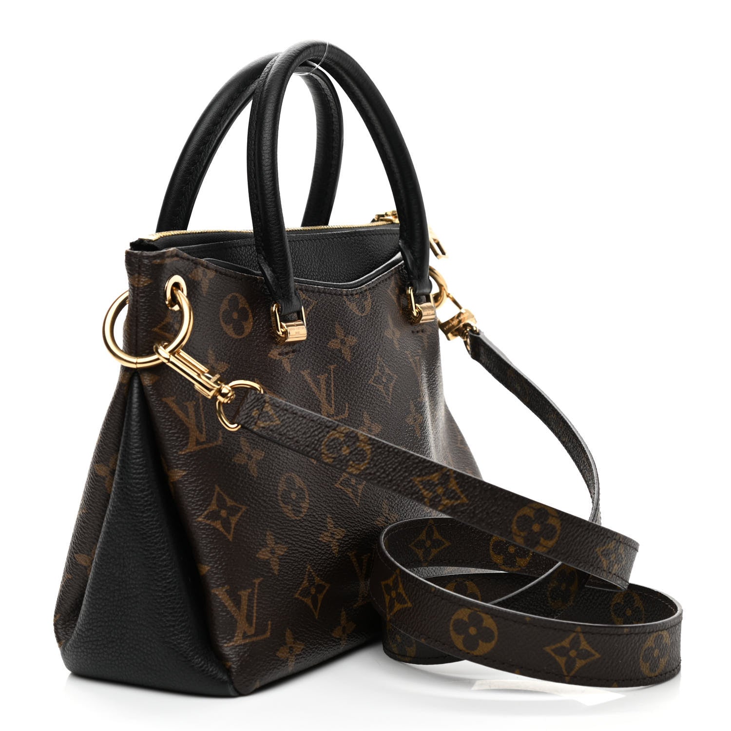 Louis Vuitton Monogram Pallas Full BB Black 3 of 11