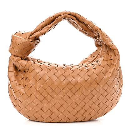 Bottega Veneta Nappa Intrecciato Teen Jodie Hobo Caramel 1 of 9