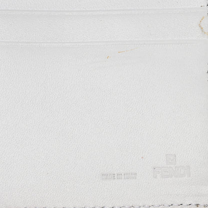 Fendi Zucchino Forever Continental Wallet Navy White 6 of 10