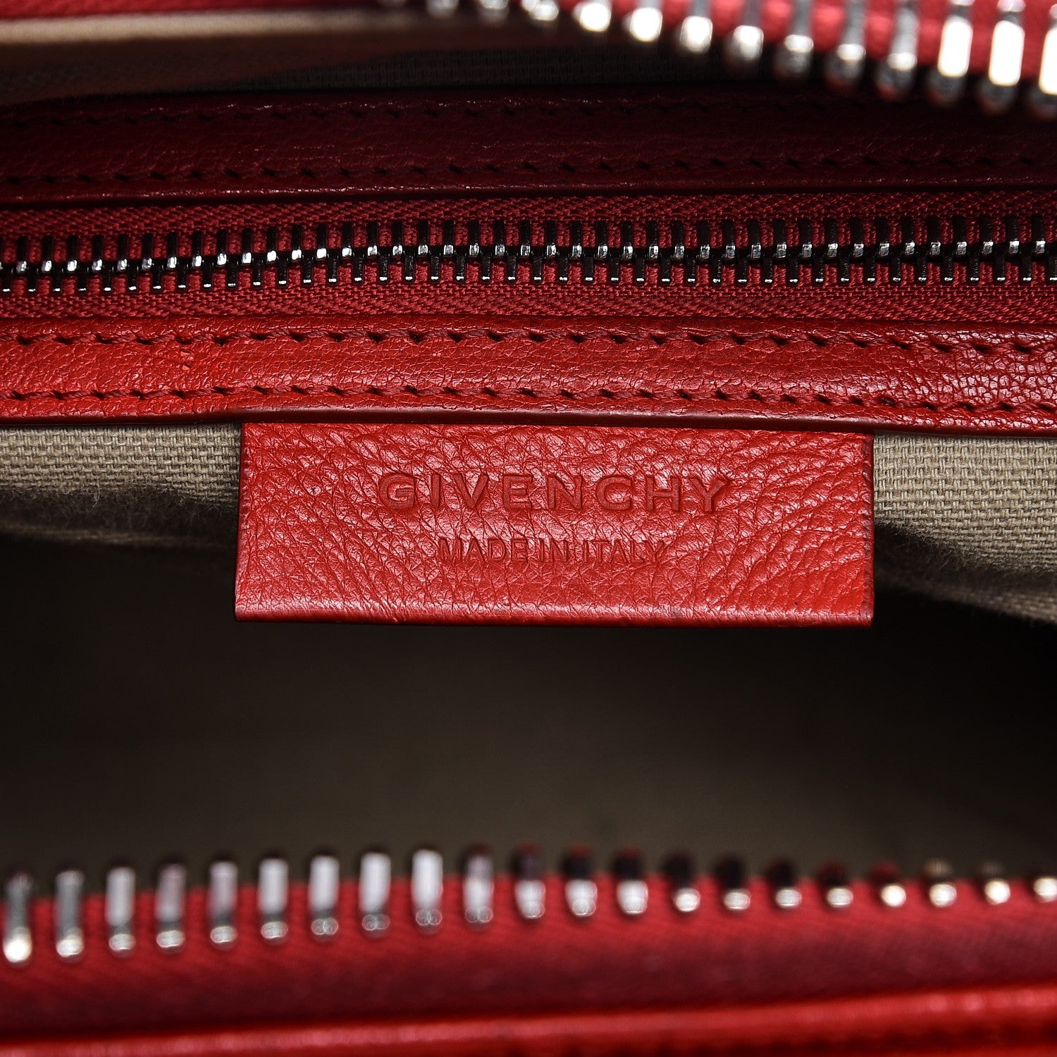 Givenchy Sugar Goatskin Small Antigona Vermillon 7 of 21
