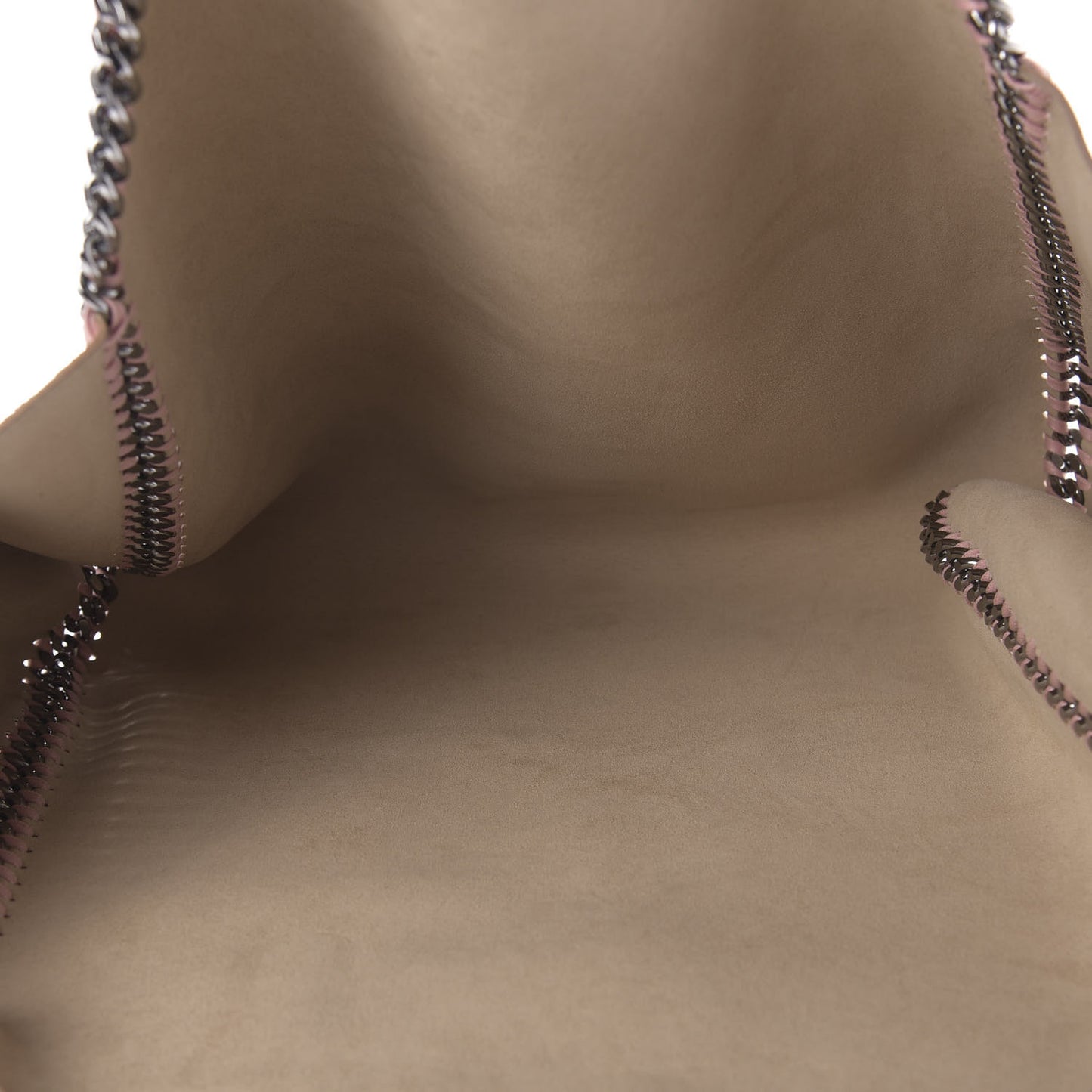 Shaggy Deer Falabella Reversible Tote Blush Pink Beige