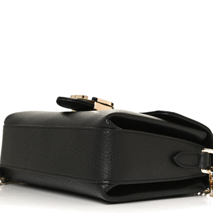 Gucci Dollar Calfskin Interlocking G Crossbody Bag Black 11 of 11