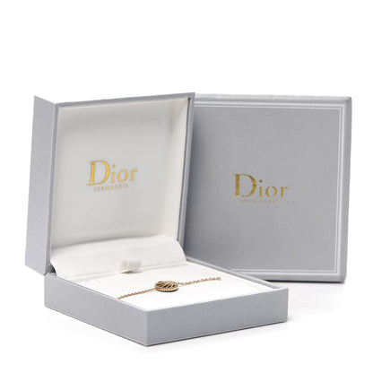 Christian Dior 18K Rose Gold Diamond Black Onyx Mother of Pearl Rose Celeste Bracelet 7 of 7