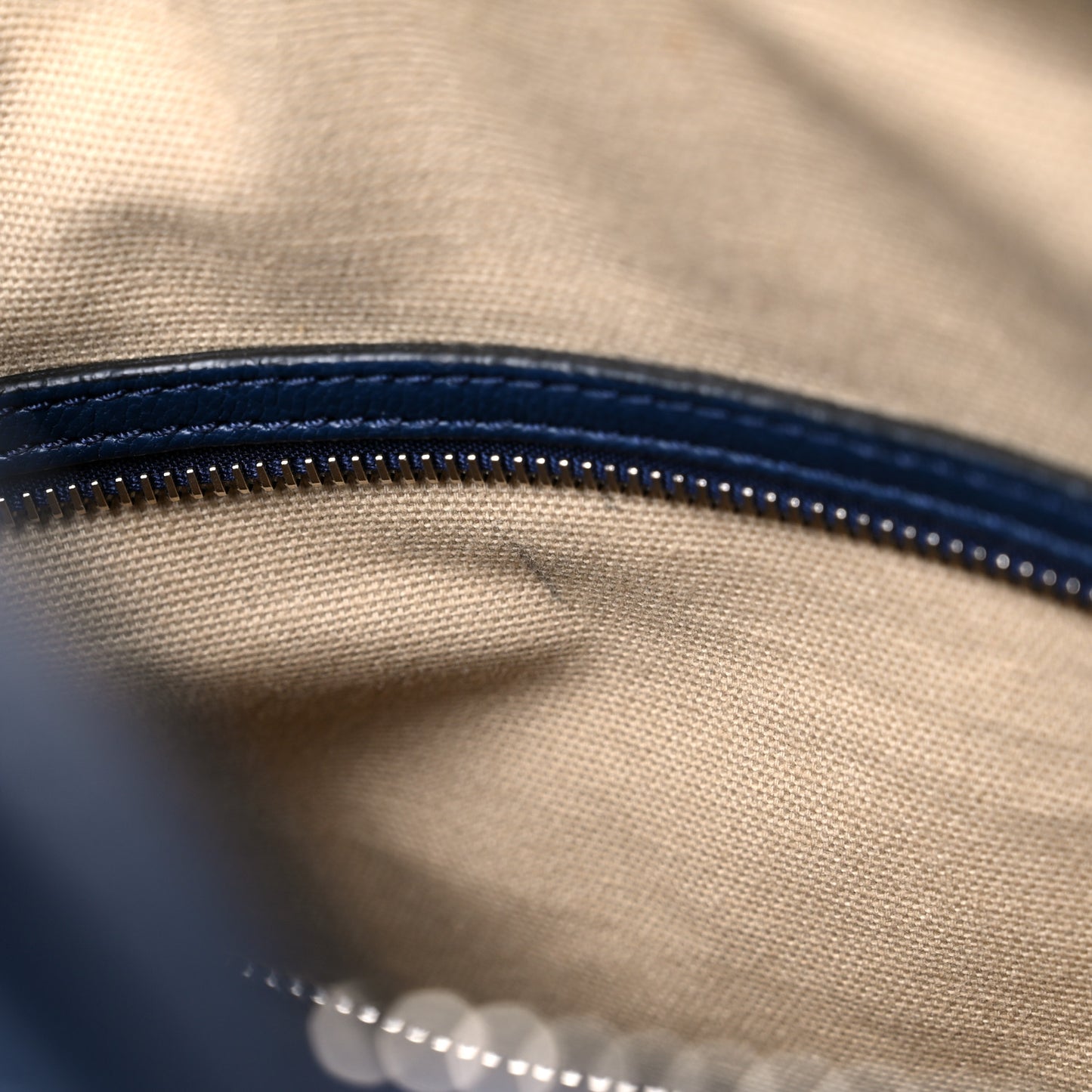 Sugar Goatskin Small Antigona Navy