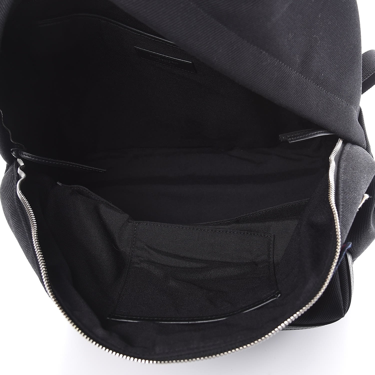 Saint Laurent Twill Patches City Backpack Black 5 of 8