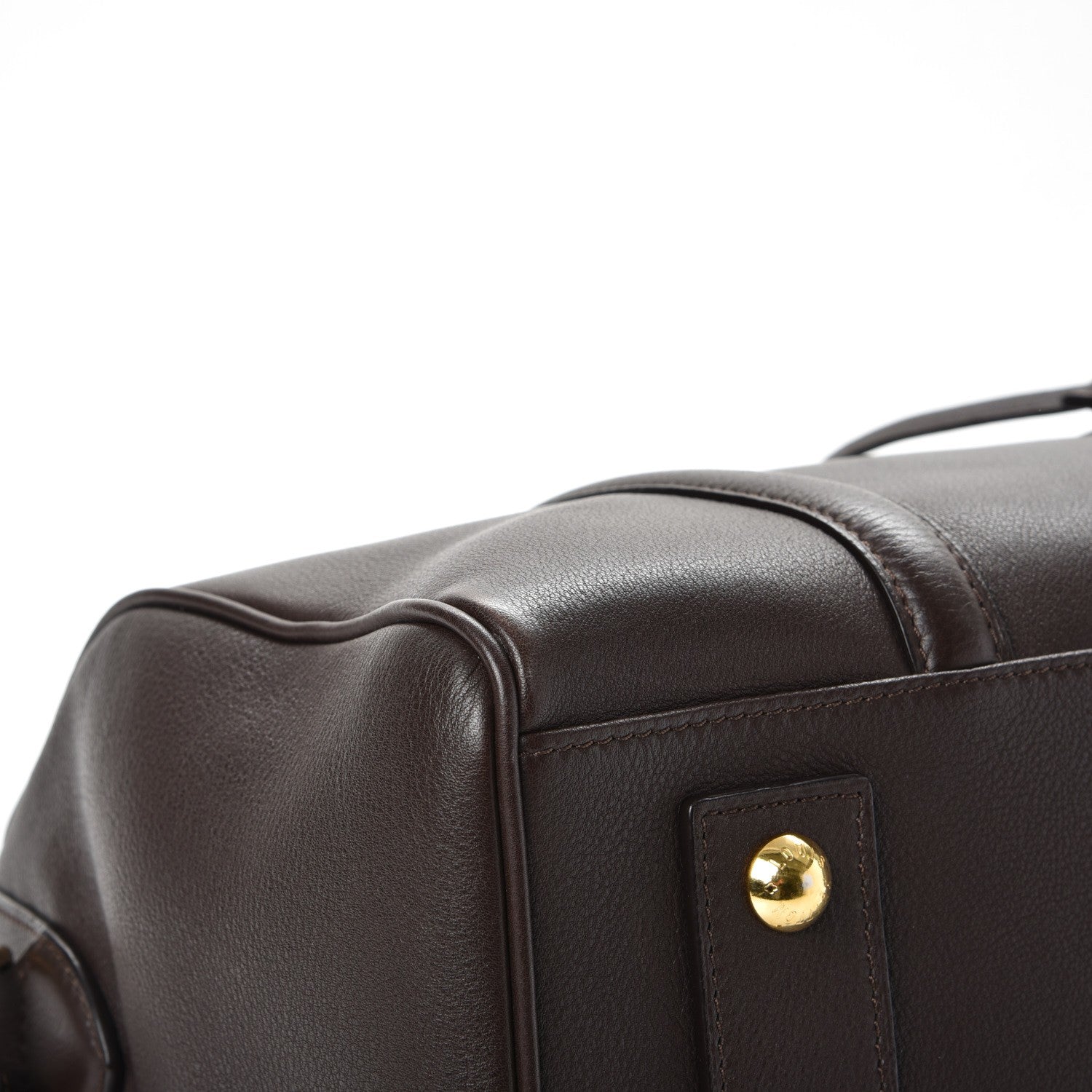 Louis Vuitton Veau Cachemire SC Bag PM Chocolate 8 of 11