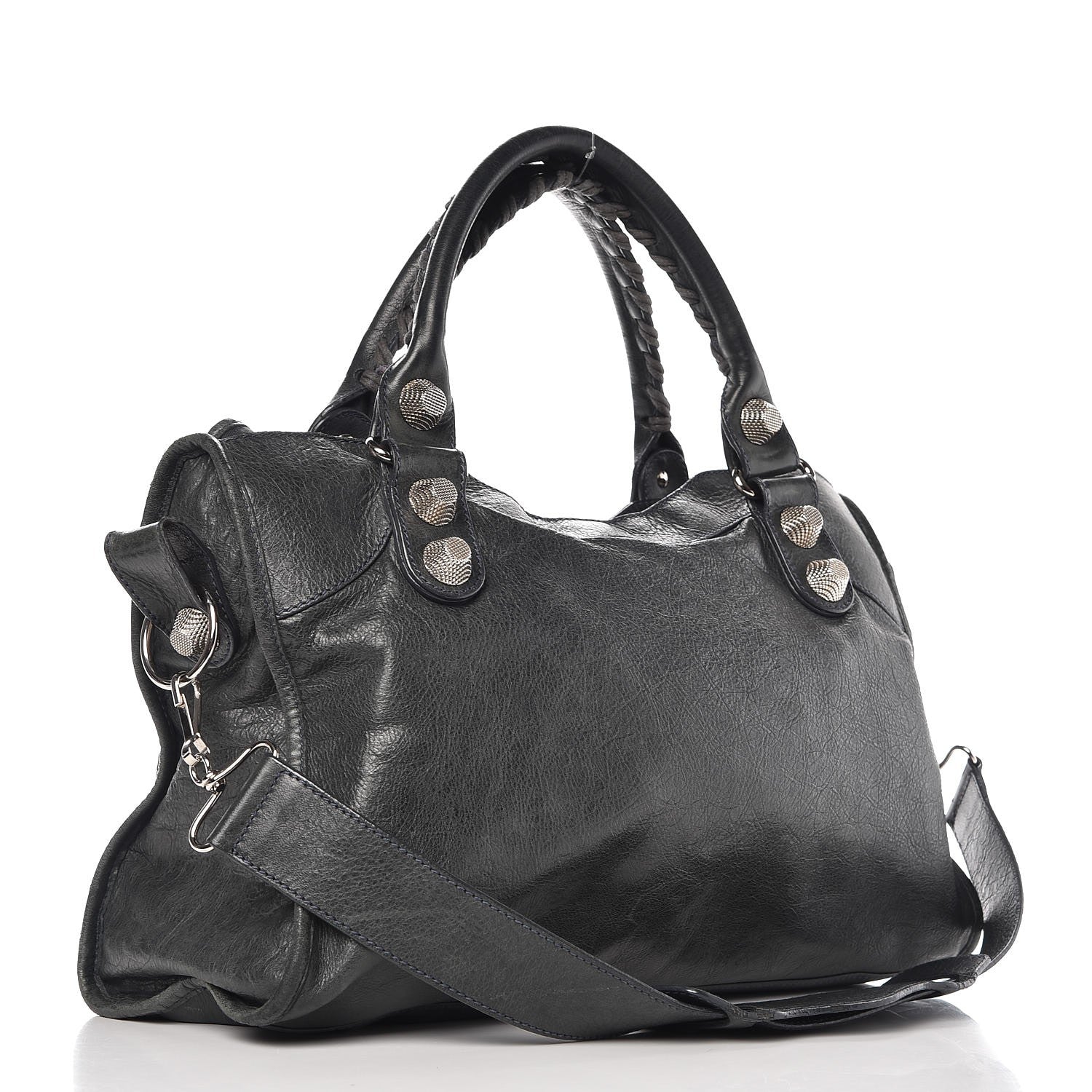 Balenciaga Agneau Giant 21 Silver Hardware City Anthracite 4 of 16