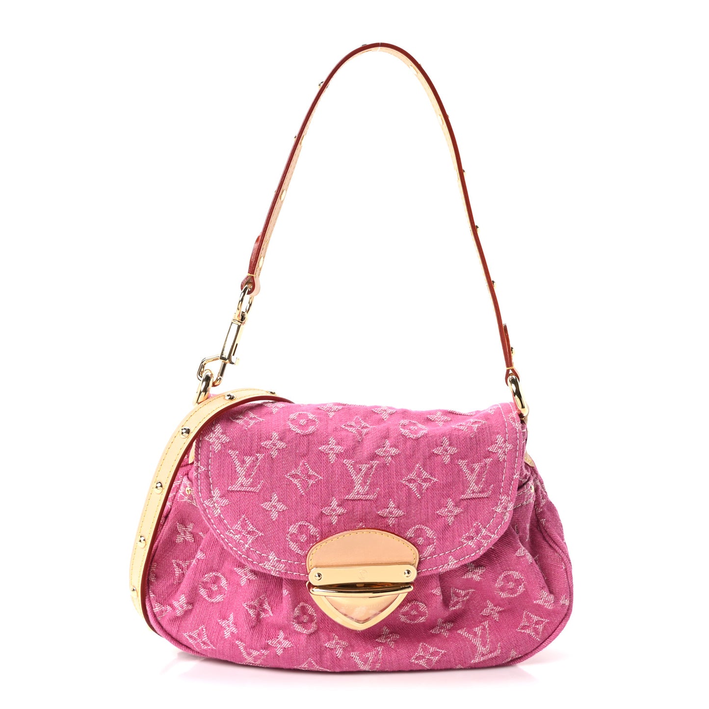 Monogram Denim Sunset Washed Pink
