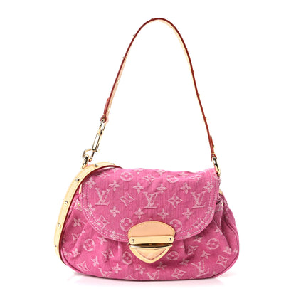 Louis Vuitton Monogram Denim Sunset Washed Pink 1 of 9