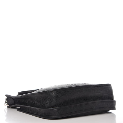 Hermes Taurillon Clemence Evelyne III PM Black 4 of 8